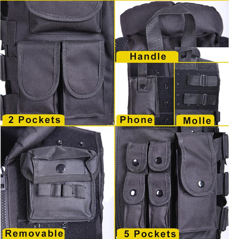 Matrix MTS Commando / Infantry Ammo Vest (Color: Black), Tactical Gear/Apparel,  Body Armor & Vests - Evike.com Airsoft Superstore