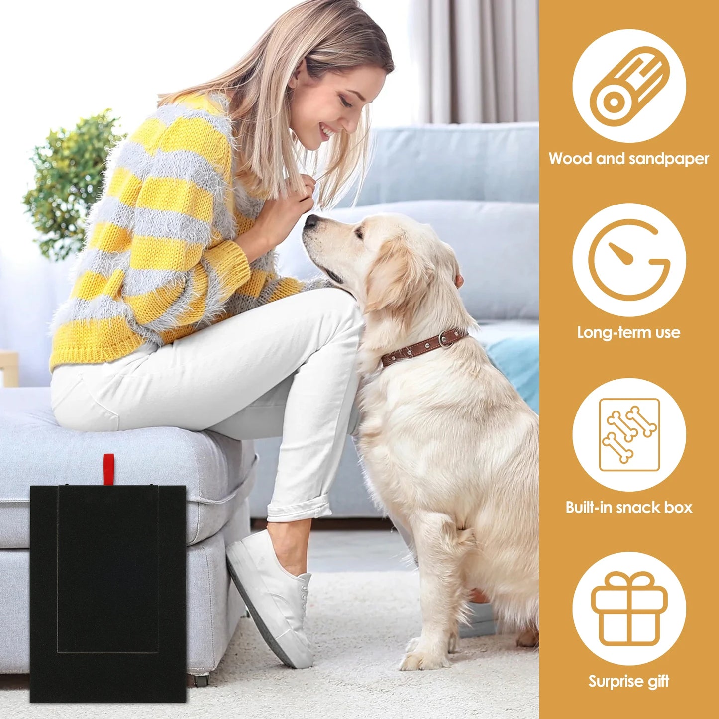 RIYAVO™ – DOG NAIL SCRATCH BOARD